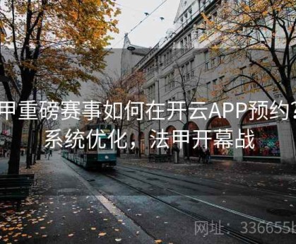 法甲重磅赛事如何在开云APP预约？｜系统优化，法甲开幕战