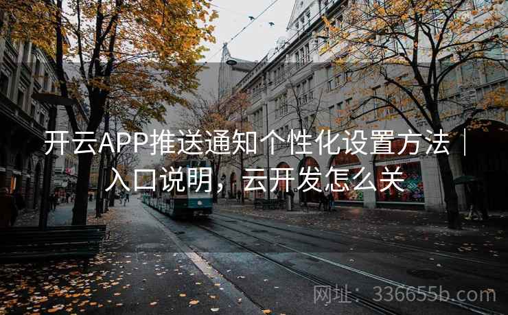 开云APP推送通知个性化设置方法｜入口说明，云开发怎么关
