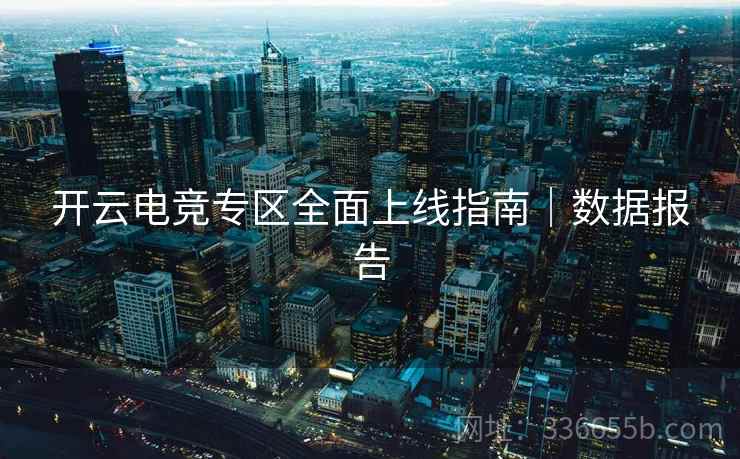 开云电竞专区全面上线指南｜数据报告